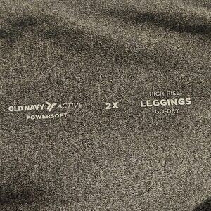 High-Waisted PowerSoft Full-Length Pocket Leggings 2X